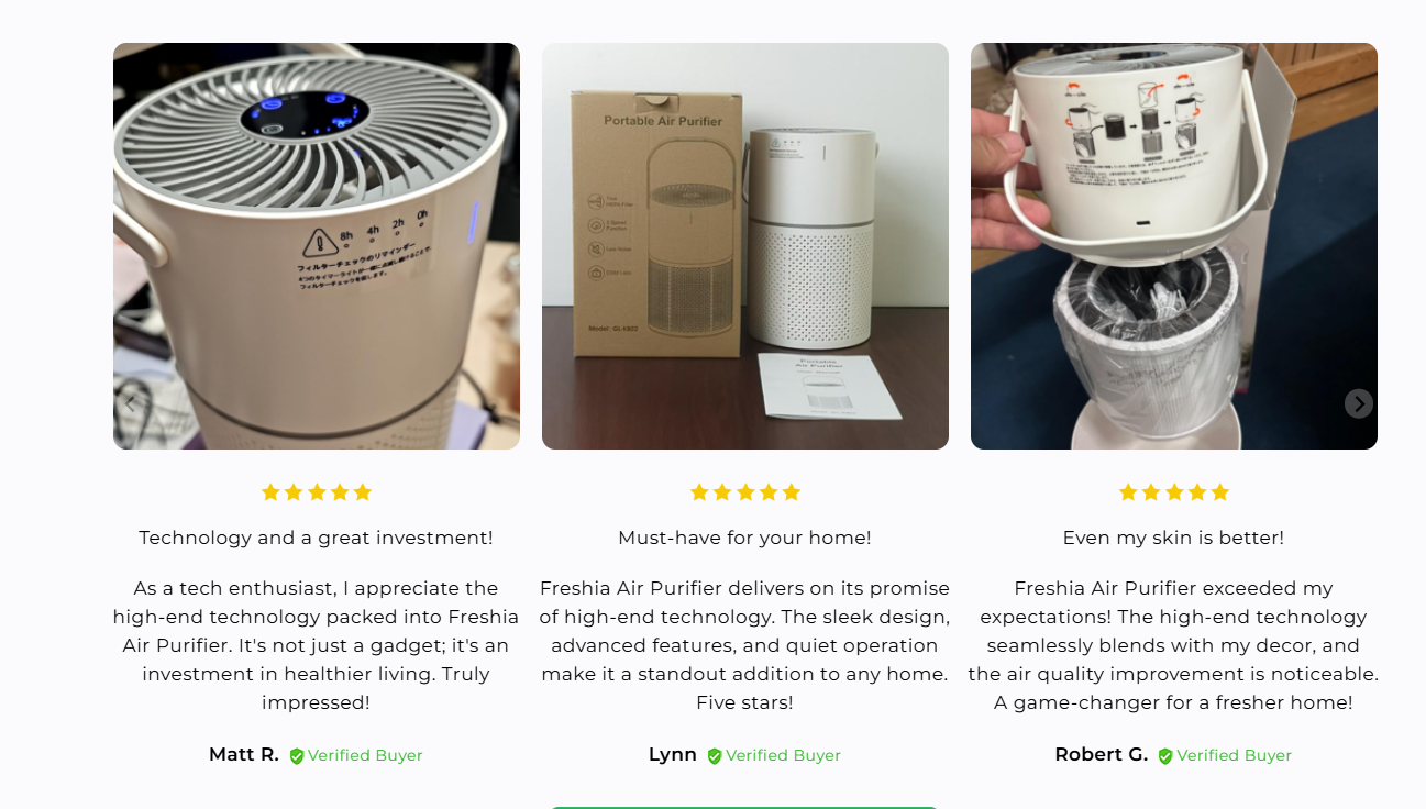 What Freshia owners say